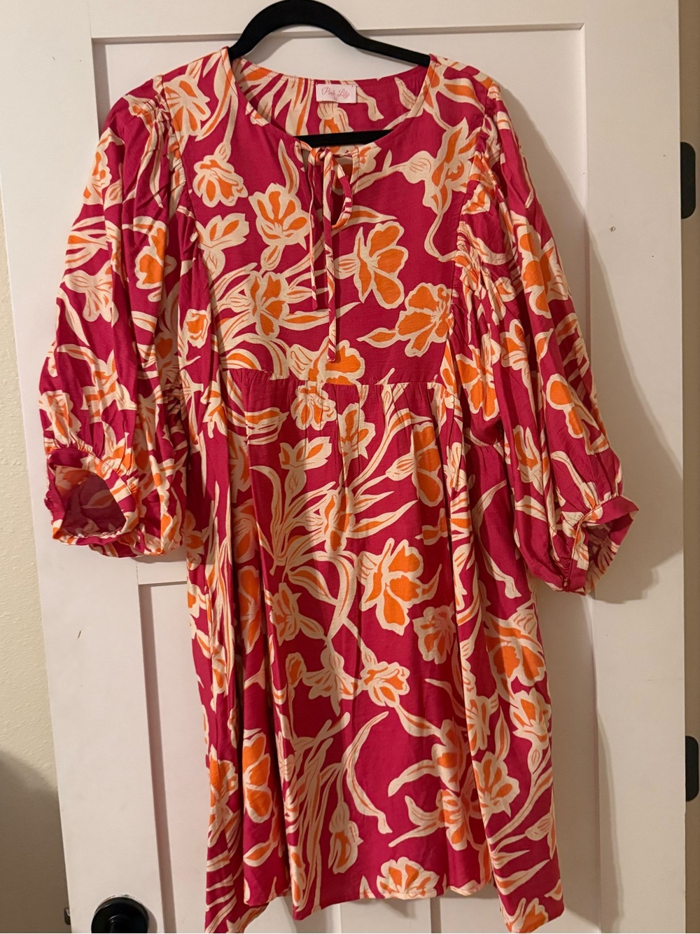 Pink Lily Dress